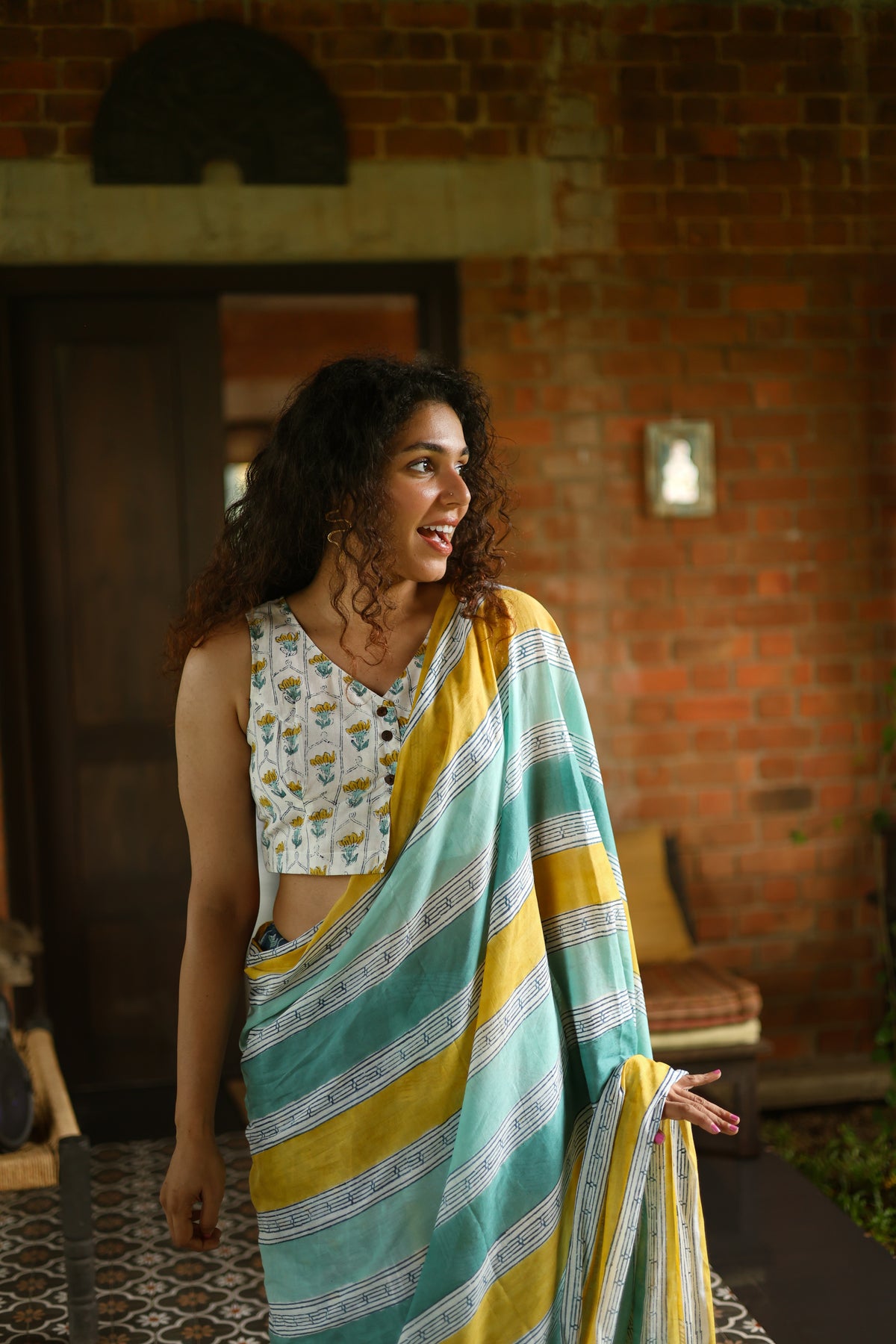 JAAL– Mul Cotton Saree