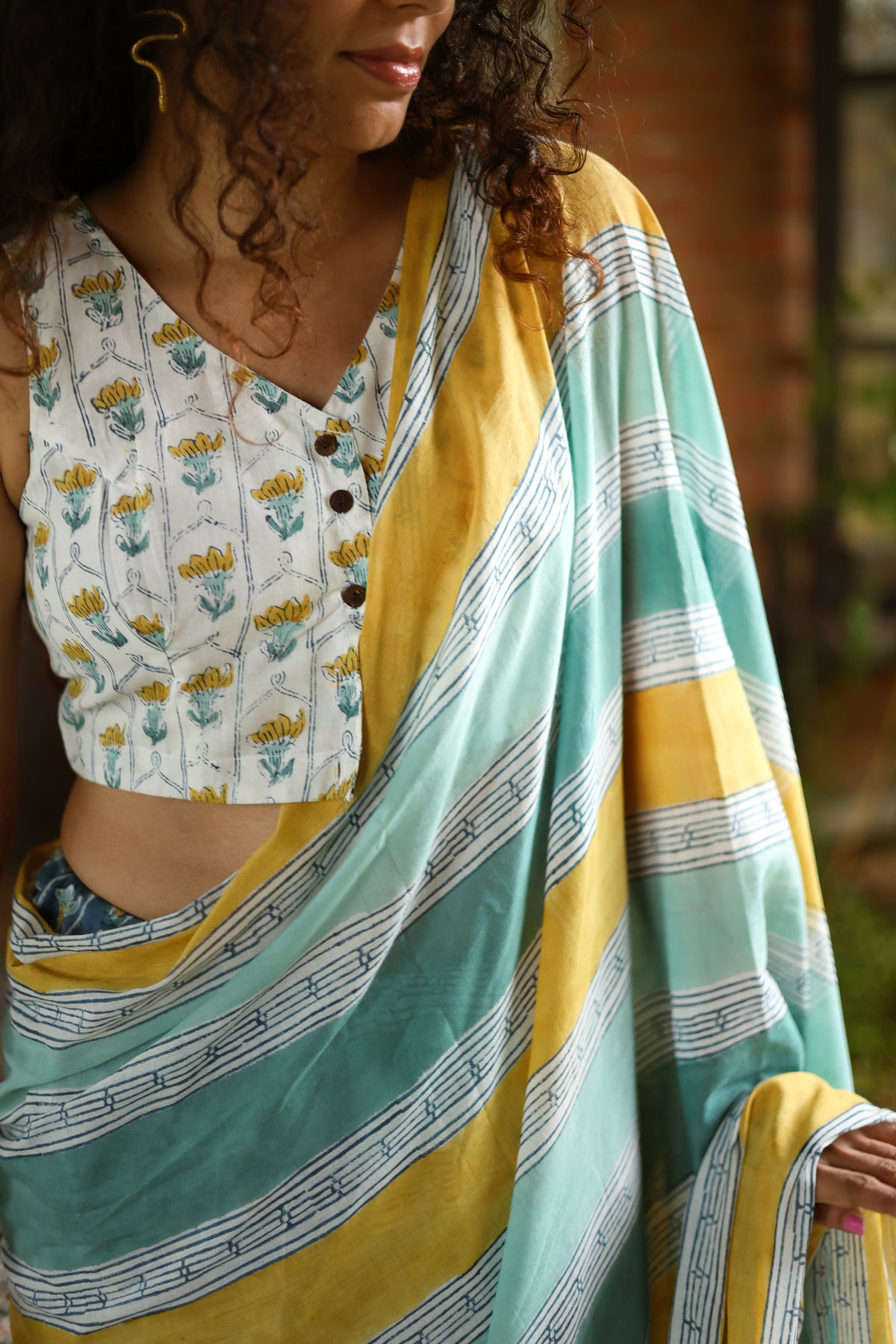 JAAL– Mul Cotton Saree