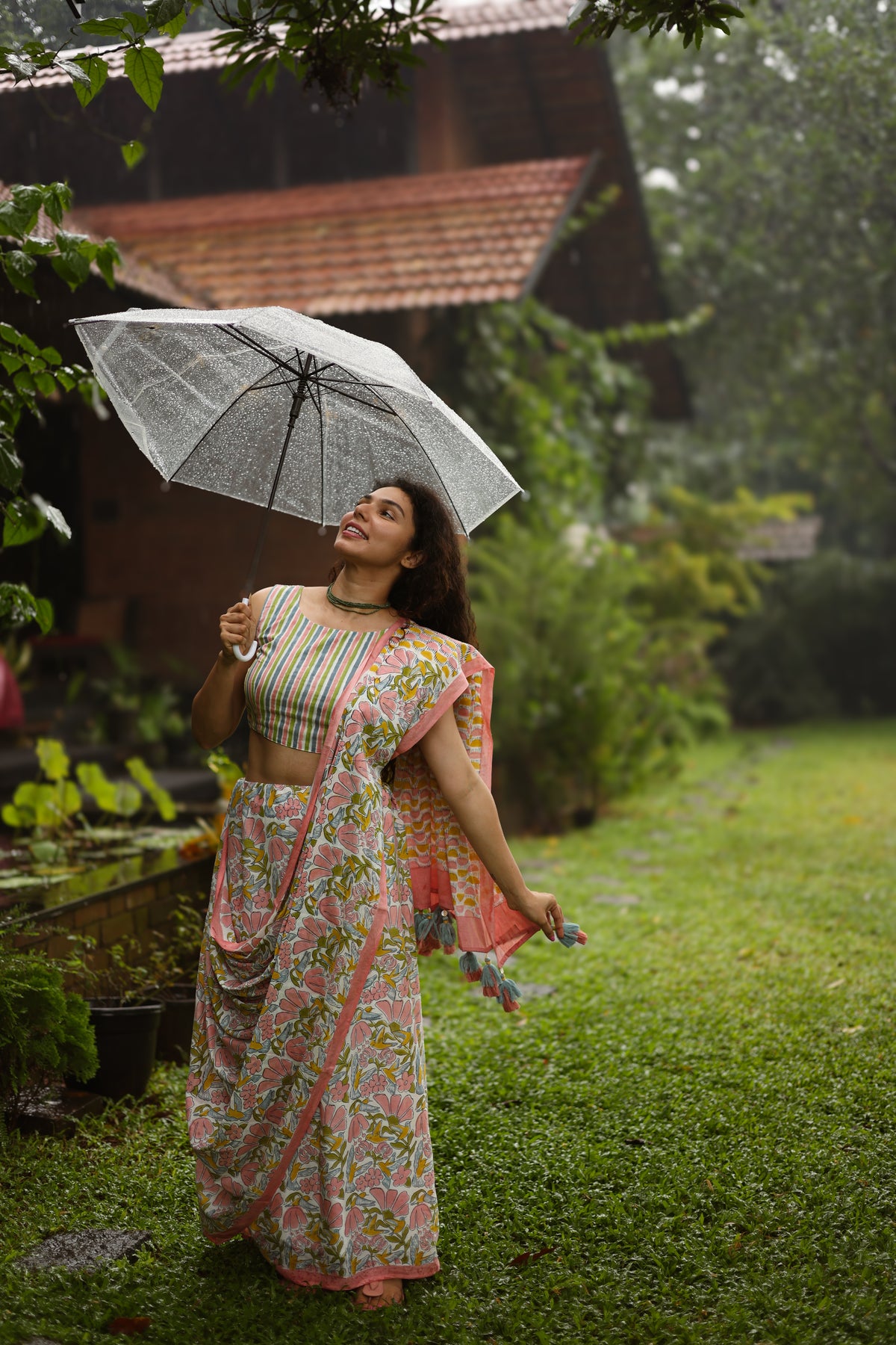 HUMMINGBORD – Mul Cotton Saree