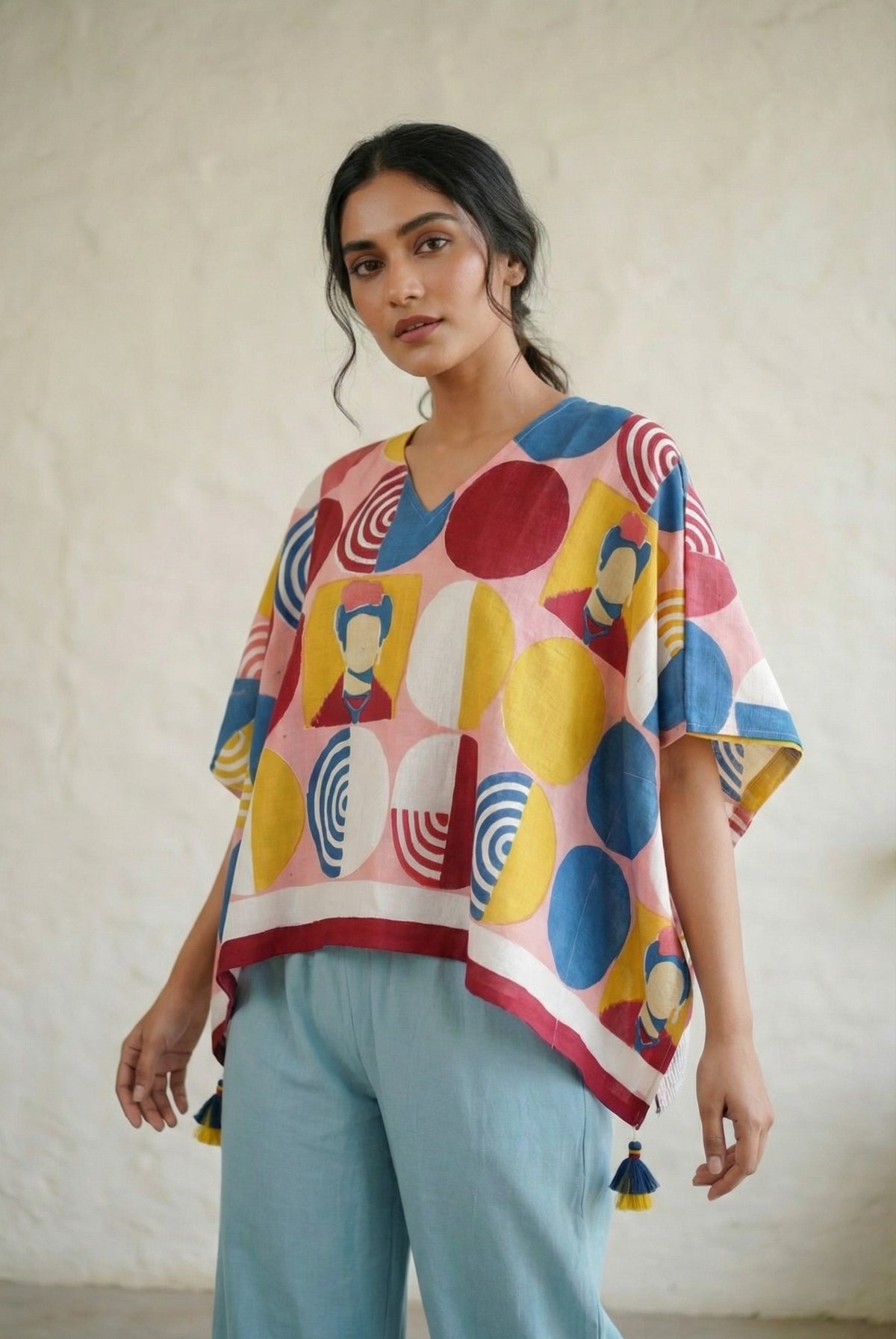 Kaftan Top- Frida The Painter