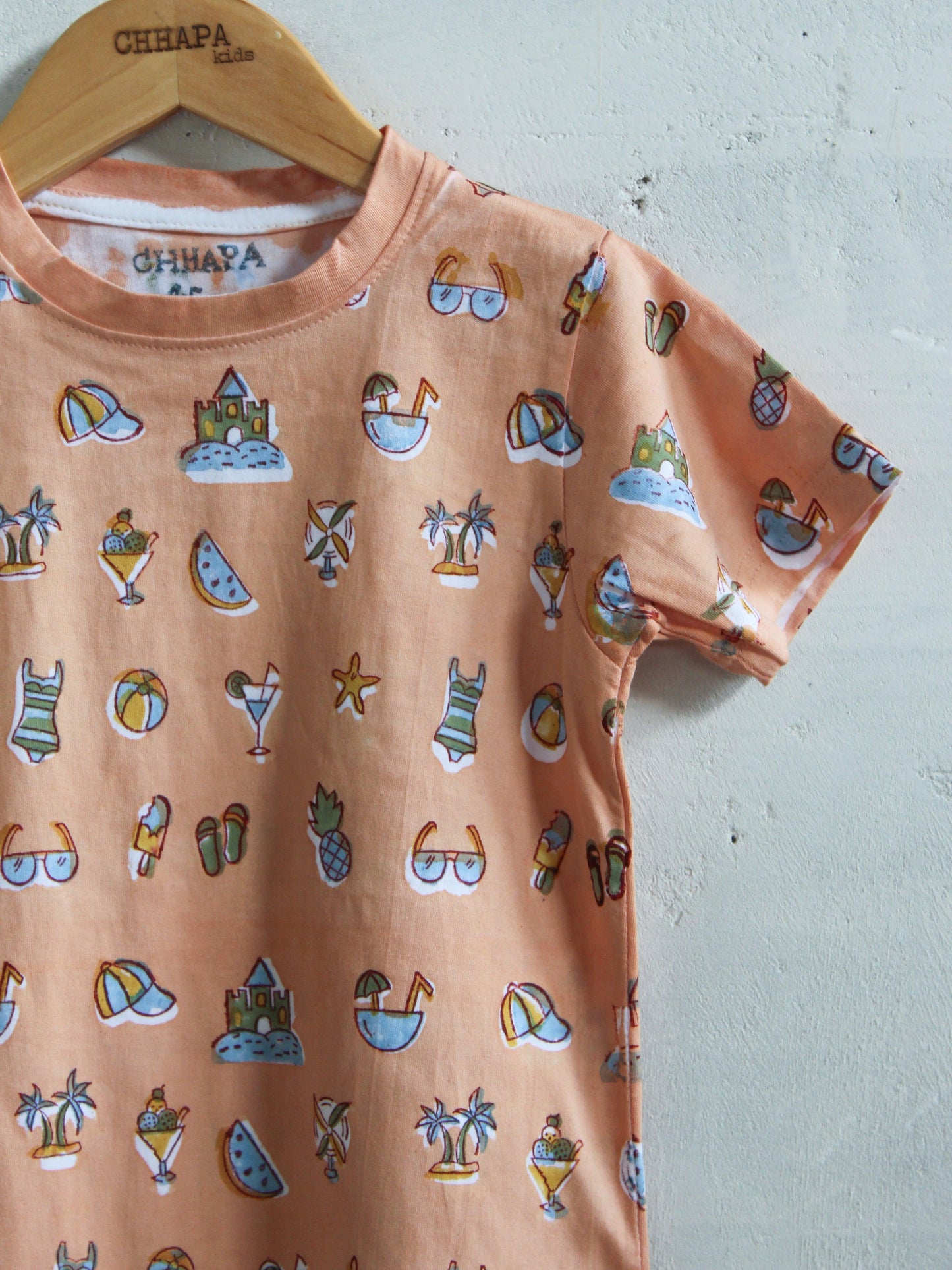 Goa Sunset Unisex Kids T-Shirt - CHHAPA