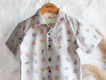 KIDS GRAY SHIRT BIRTHDAY