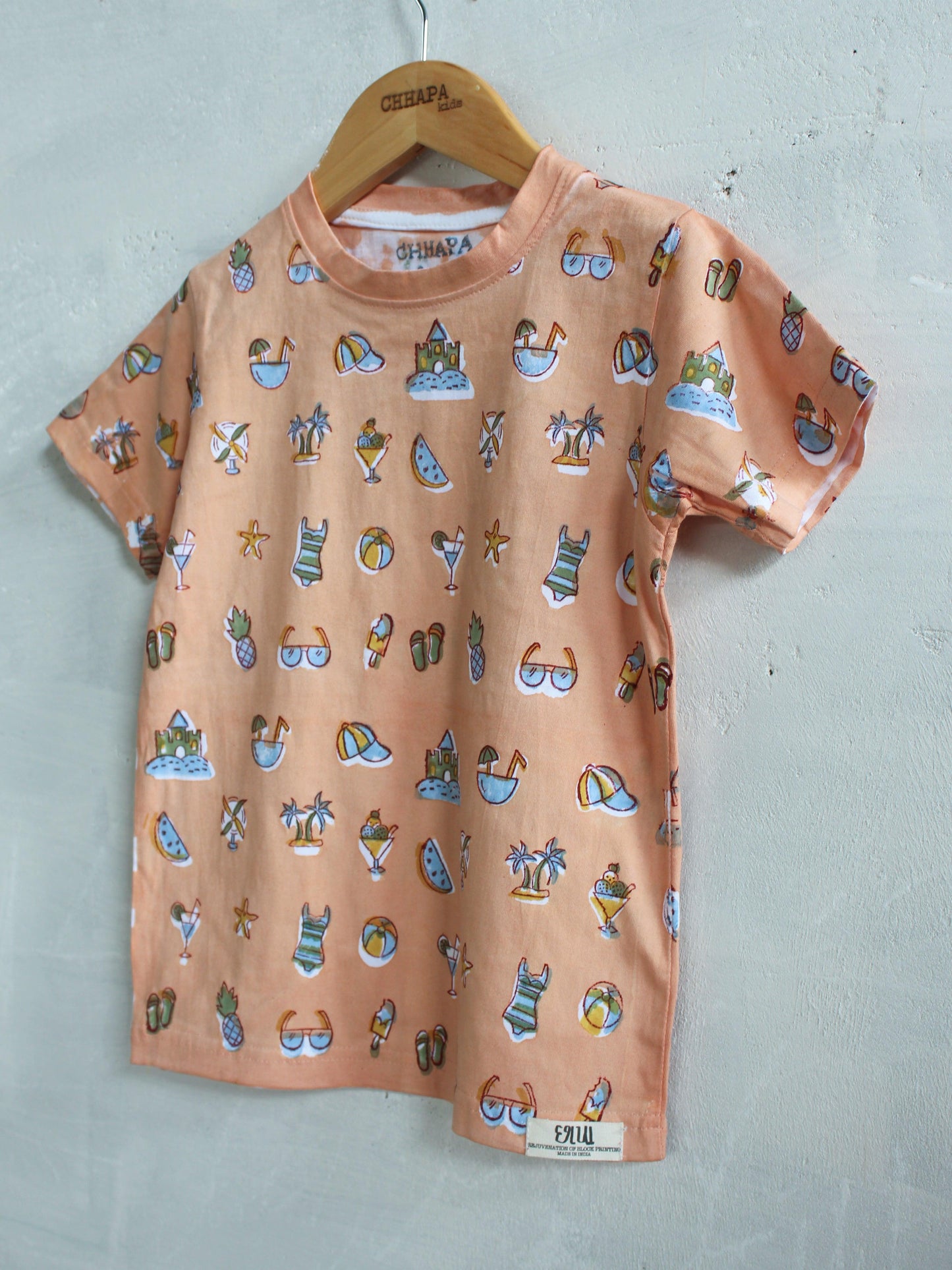 Goa Sunset Unisex Kids T-Shirt - CHHAPA