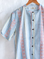 SHIRT - AUTO-RICKSHAW IN PINK & WHITE