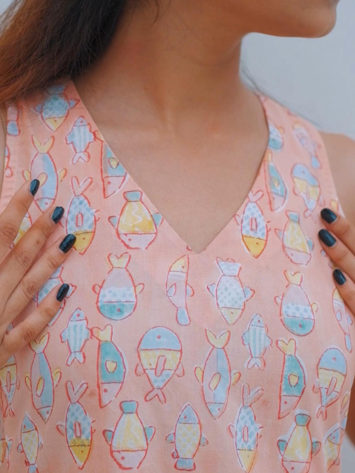 Peachy Day Dress - CHHAPA