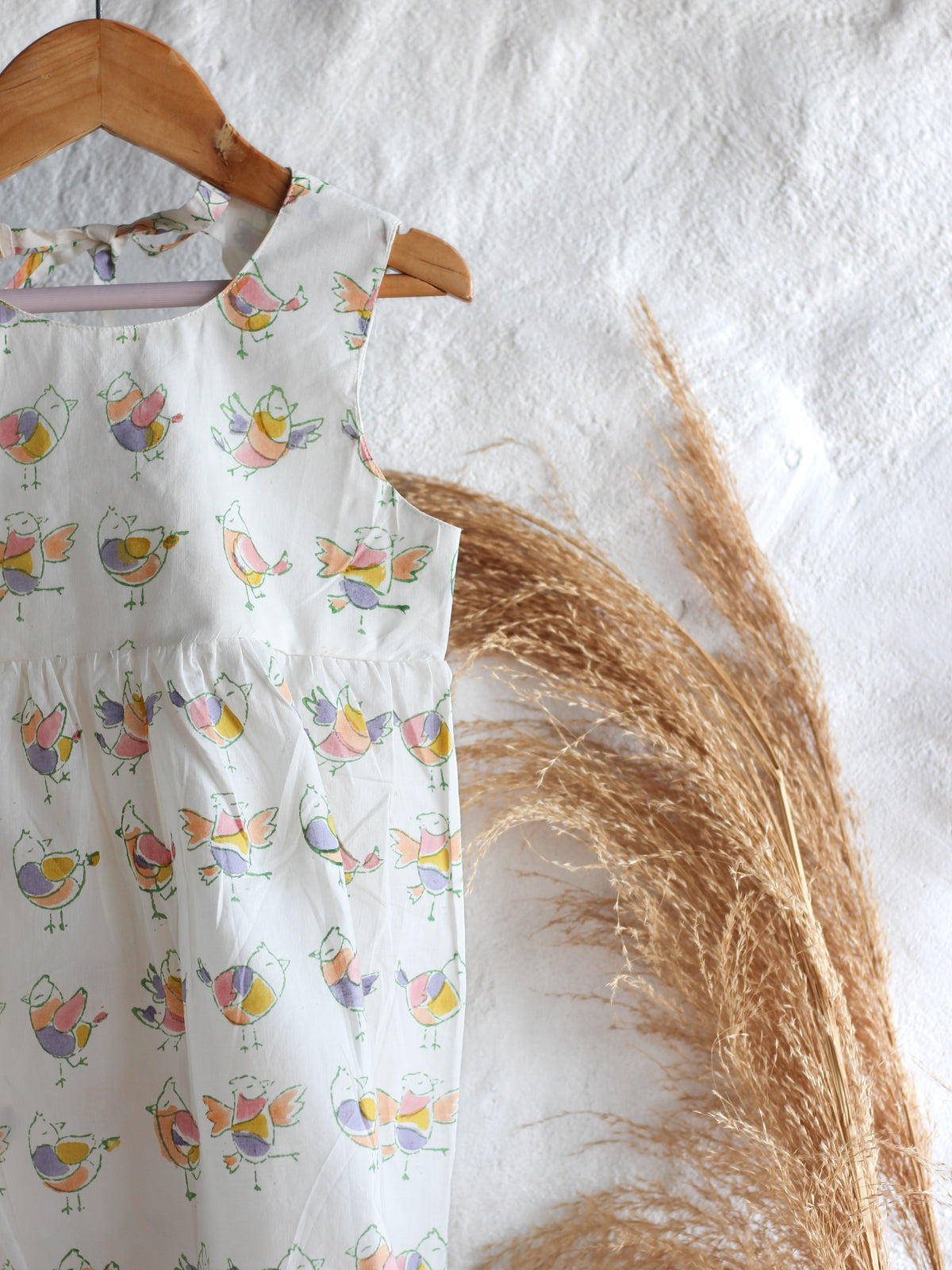 White Birdies Dress