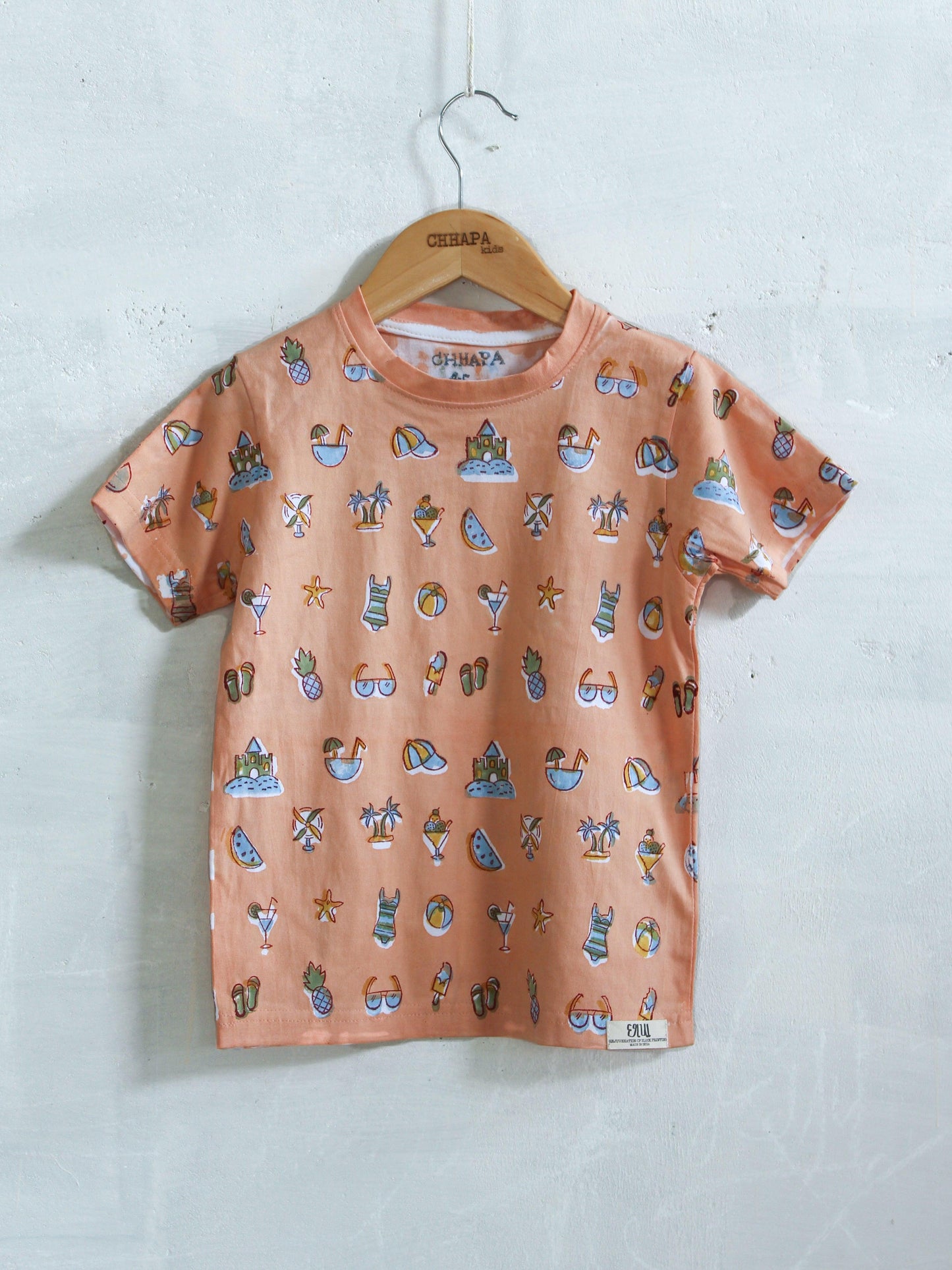 Goa Sunset Unisex Kids T-Shirt - CHHAPA