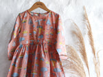 Peach Mushroom Dress