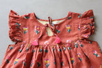 Rusty Flower Dress - CHHAPA