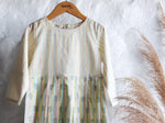 Pastel Striped Flower Dress