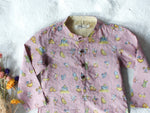 Purple Goa Kurta