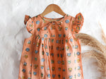 Peachy Flower Dress