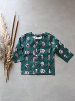 Green Kurta Shirt - CHHAPA
