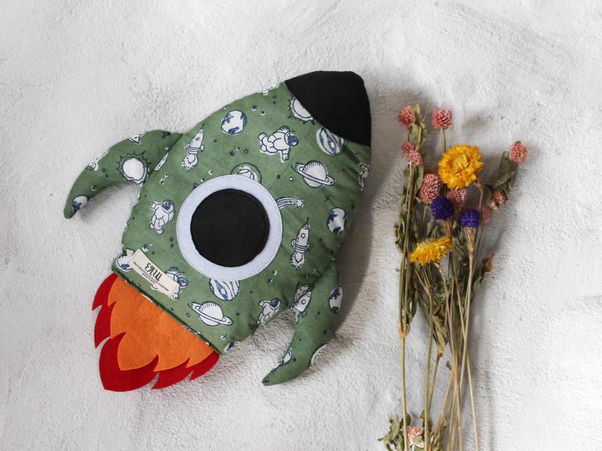 Green Rocket Soft Toy
