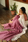 Minimalist Karwa Chauth Looks: Linen Cotton Sarees with Subtle Jewelry