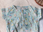 BABY FISH MUSLIN ROMPER
