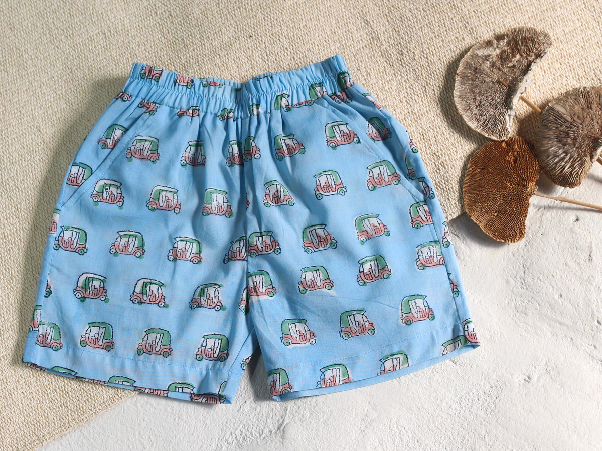 KIDS AUTO-RICKSHAW SHIRT & SHORT SET