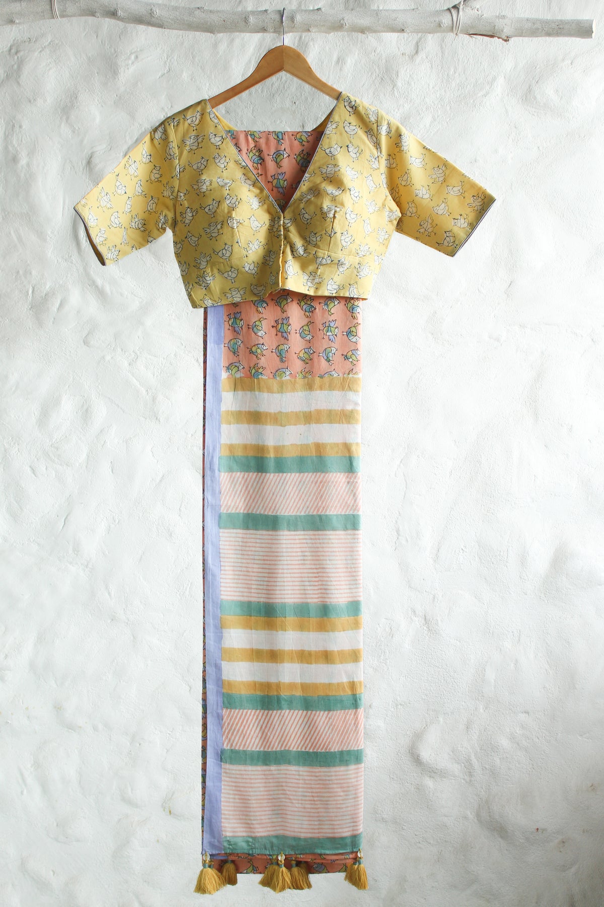 Sunny Wings Cotton Blouse