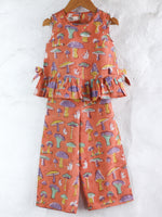 MUSHROOM TOP & PANT SET