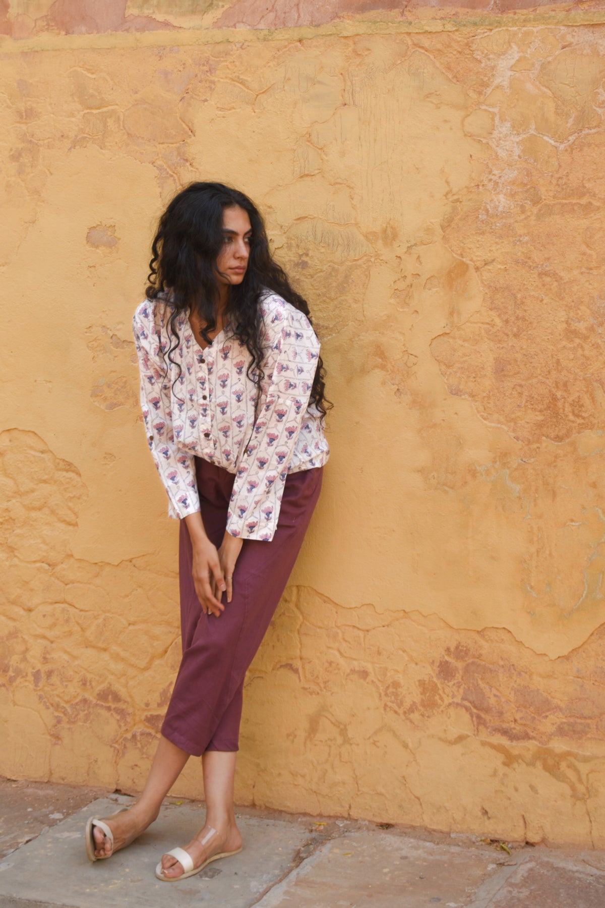 Lavender Bloom Top