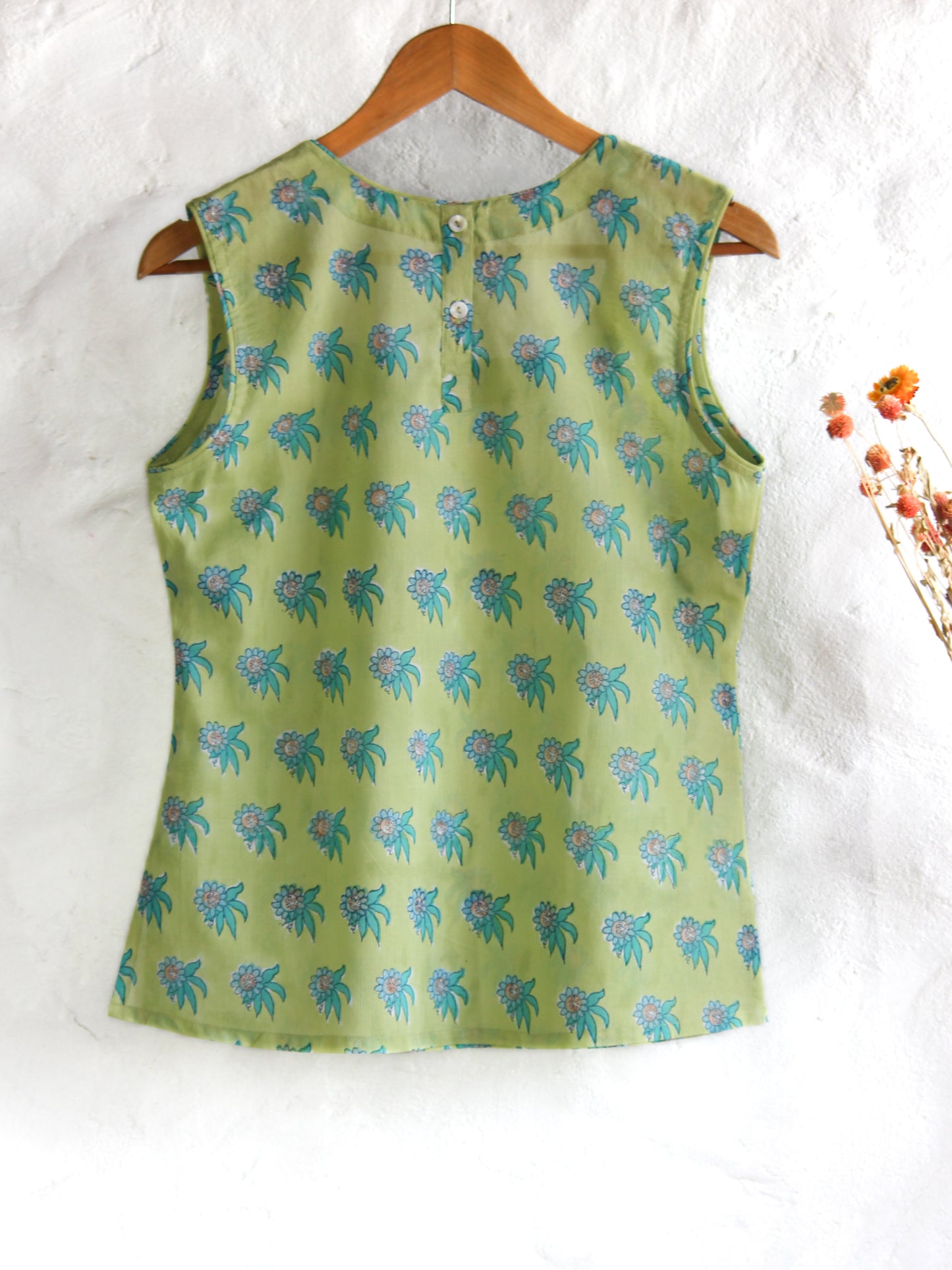 Lime Green Top