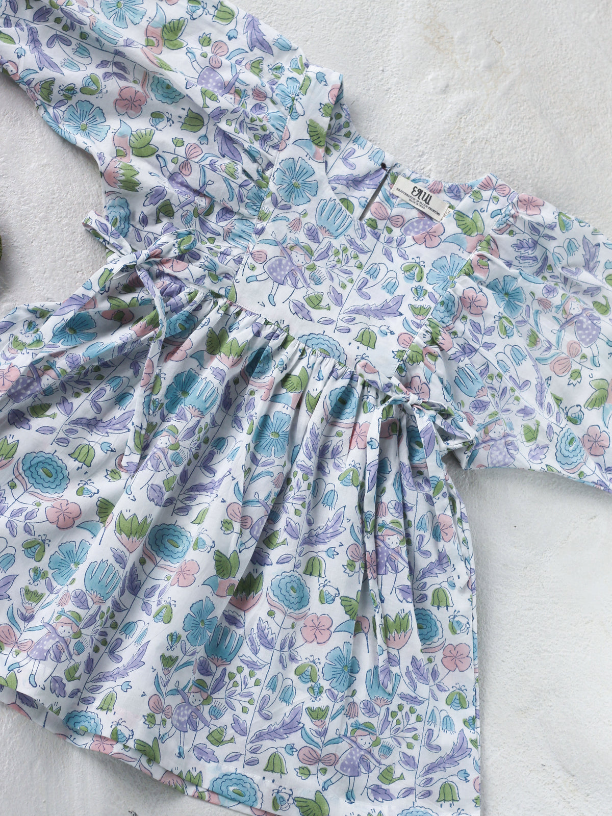 A Girl In Garden Dress