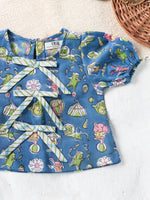 Blue Circus Top & Skort Set