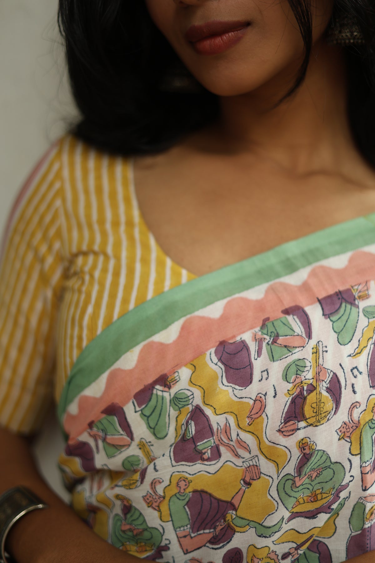 LOK RANG – Mul Cotton Saree