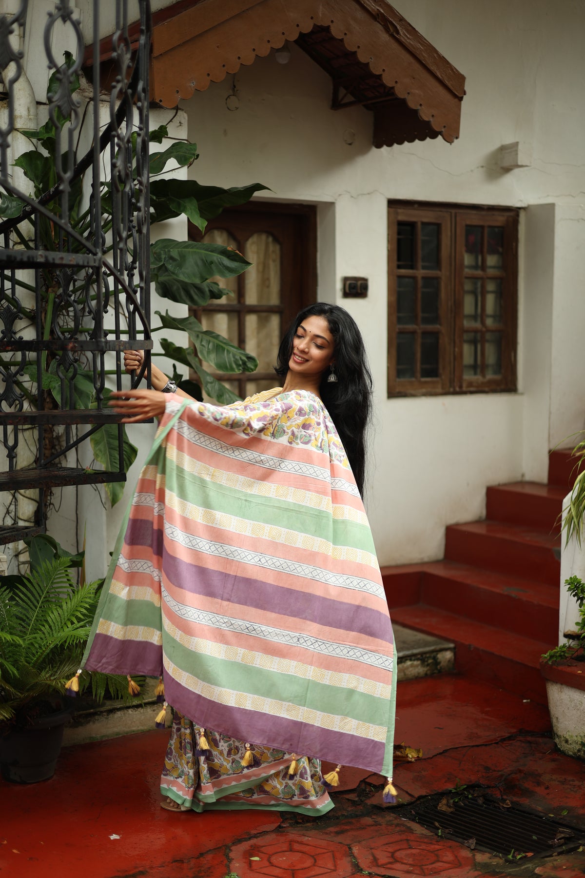 LOK RANG – Mul Cotton Saree