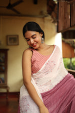 HASTINI – Linen Saree