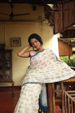 SAFARNAMA – Linen Saree