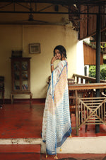 SAFARNAMA – Linen Saree
