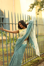 MATSYA – Linen Saree
