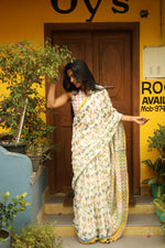 PANKHURI – Linen Saree