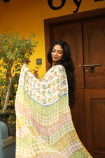 PANKHURI – Linen Saree
