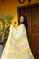 PANKHURI – Linen Saree