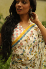 PANKHURI – Linen Saree