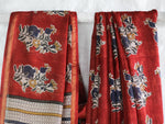 Maroon Anar Butta -Chanderi Saree