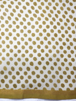 Bagru Natural Yellow-Chanderi Saree