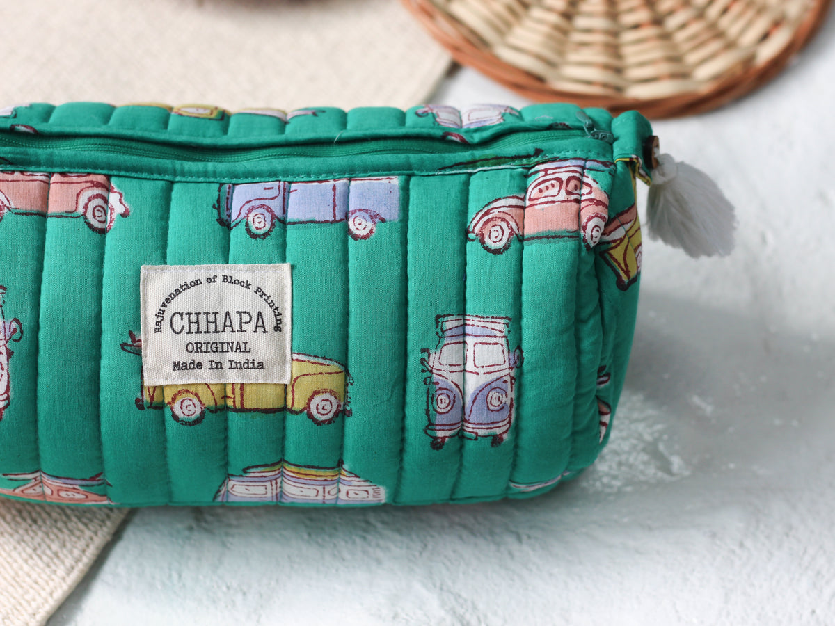 GREEN CAMPERVAN POUCH