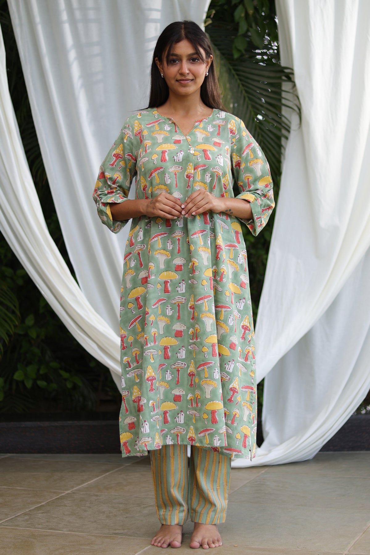 Jungle Shroom Kurta Set
