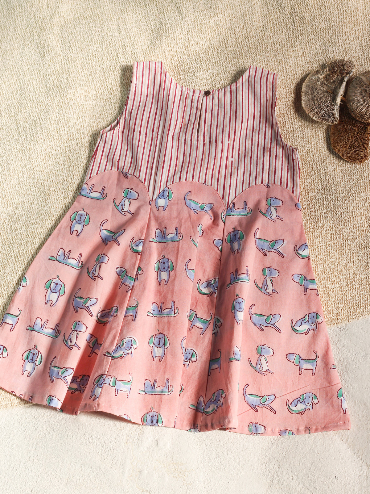 Peach Dog Dress