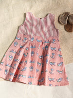 Peach Dog Dress