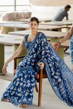 NEEL SAKHI - Chanderi Saree