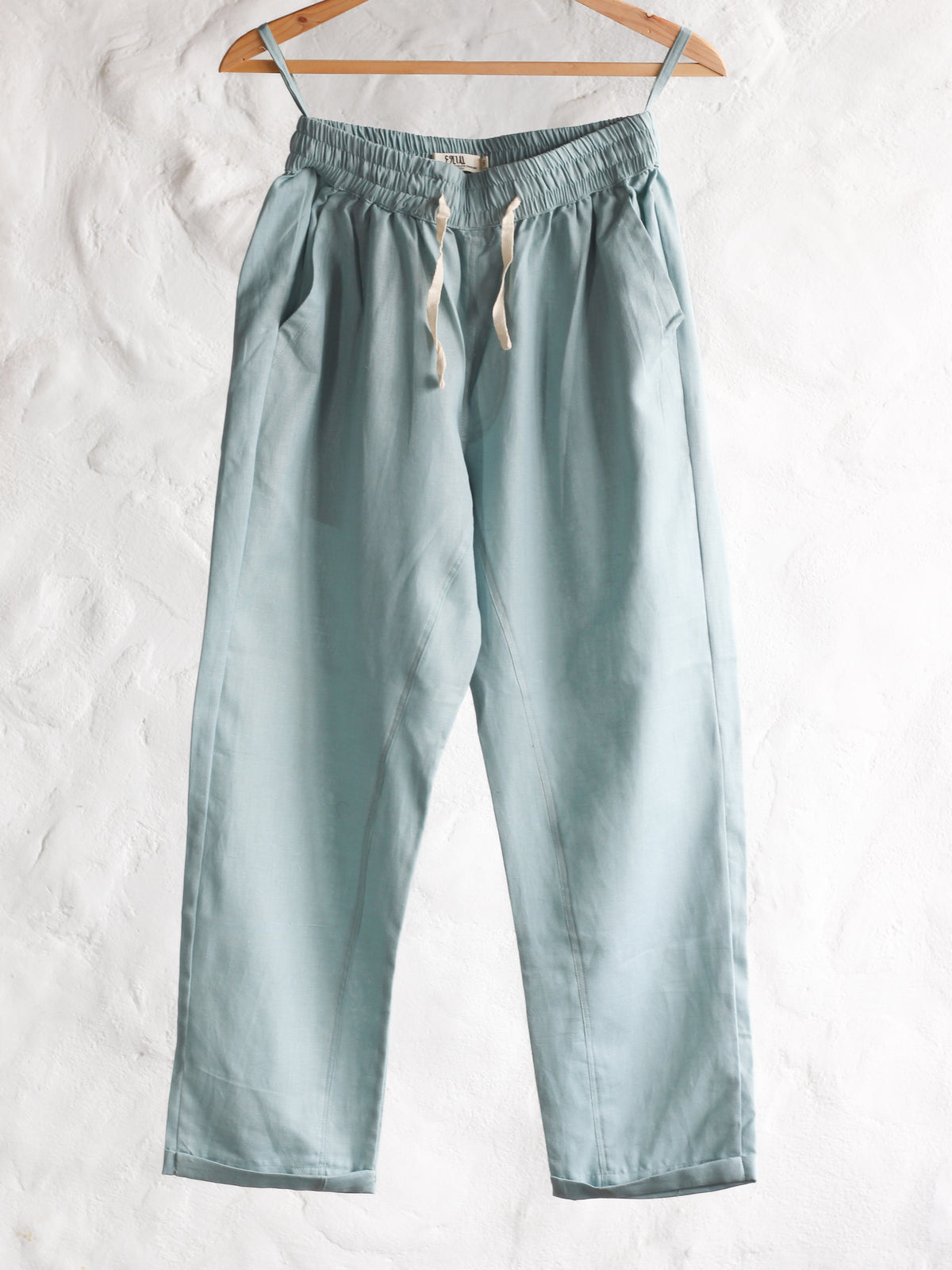 Straight cut Mint Pant