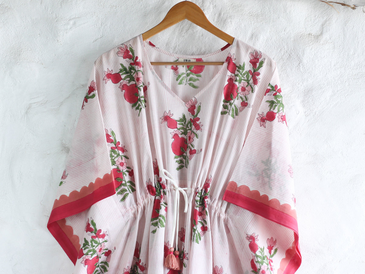KAFTAN - Pink Anar Butta