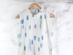 Nature’s Skyblue Polka Mul Dress