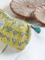 YELLOW CHIDIYA POUCH