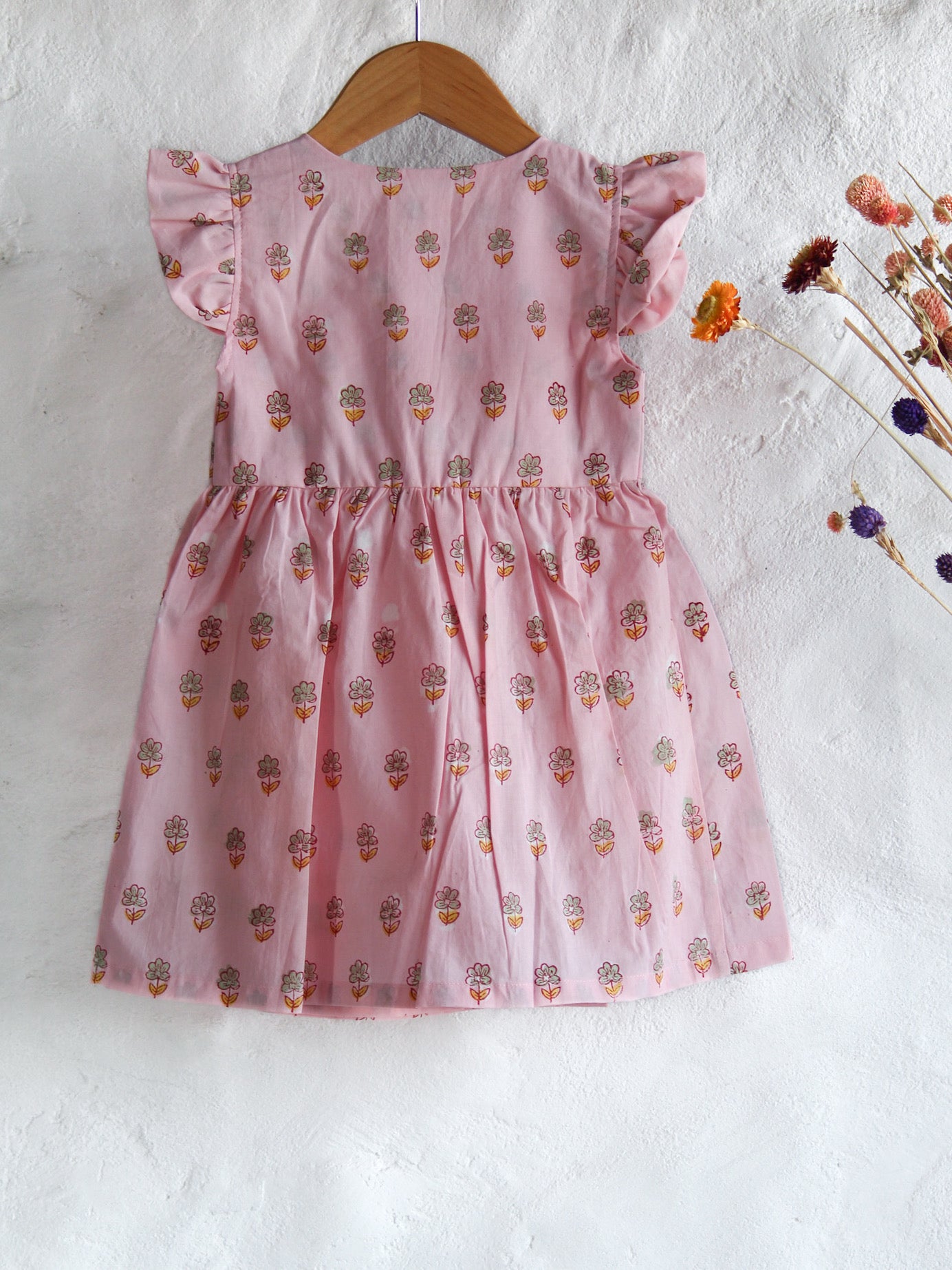Pink Flower Dress