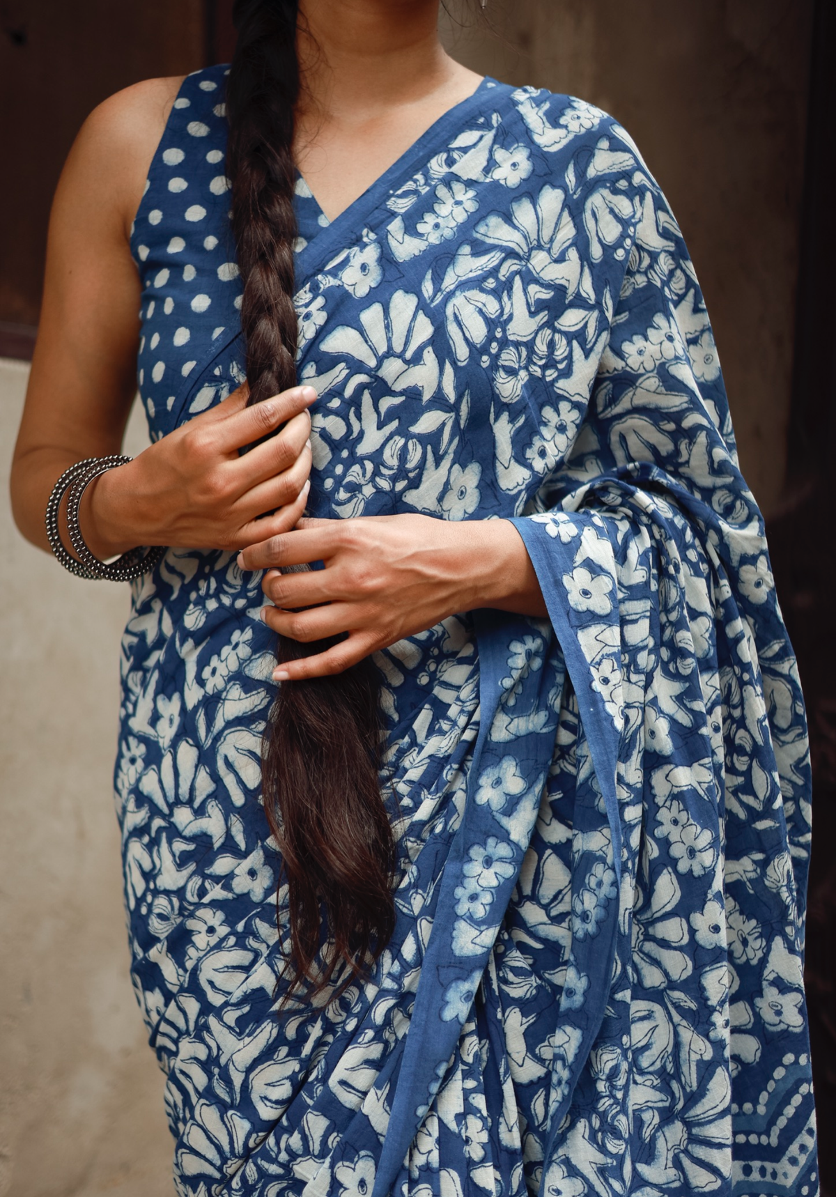 GUNJAN– Mul Cotton Saree
